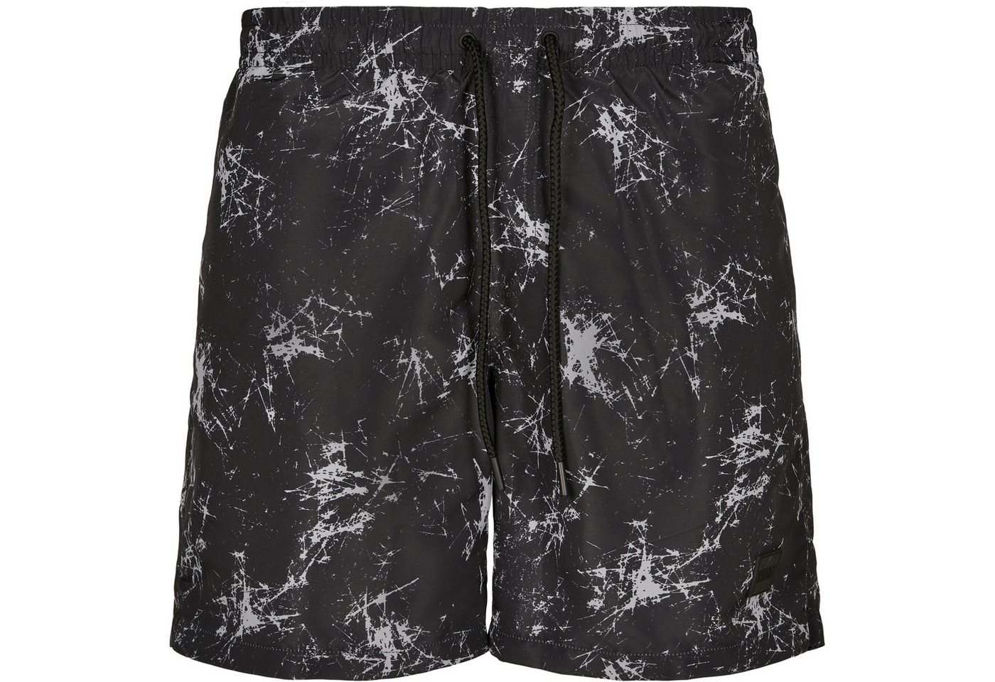URBAN CLASSICS Badeshorts Urban Classics Herren Pattern Swim Shorts von URBAN CLASSICS