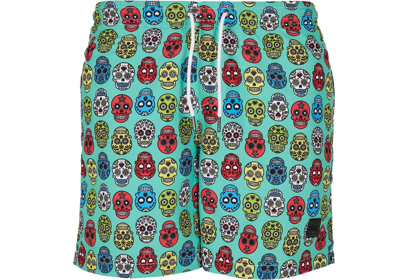 URBAN CLASSICS Badeshorts Urban Classics Herren Pattern Swim Shorts von URBAN CLASSICS