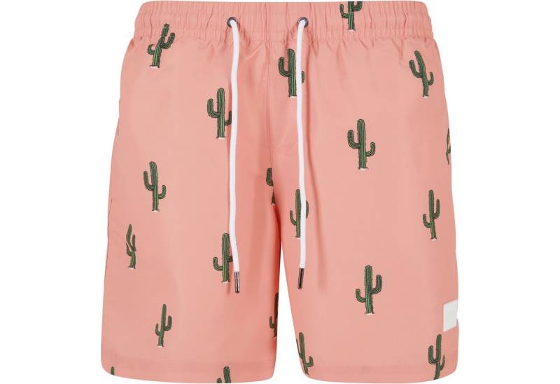 URBAN CLASSICS Badeshorts Urban Classics Herren Pattern Swim Shorts von URBAN CLASSICS