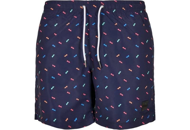 URBAN CLASSICS Badeshorts Urban Classics Herren Pattern Swim Shorts von URBAN CLASSICS