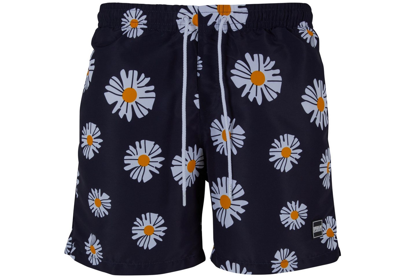 URBAN CLASSICS Badeshorts Urban Classics Herren Pattern Swim Shorts von URBAN CLASSICS