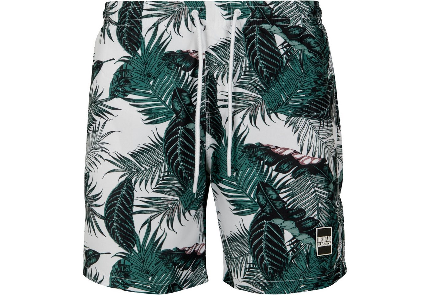 URBAN CLASSICS Badeshorts Urban Classics Herren Pattern Swim Shorts von URBAN CLASSICS
