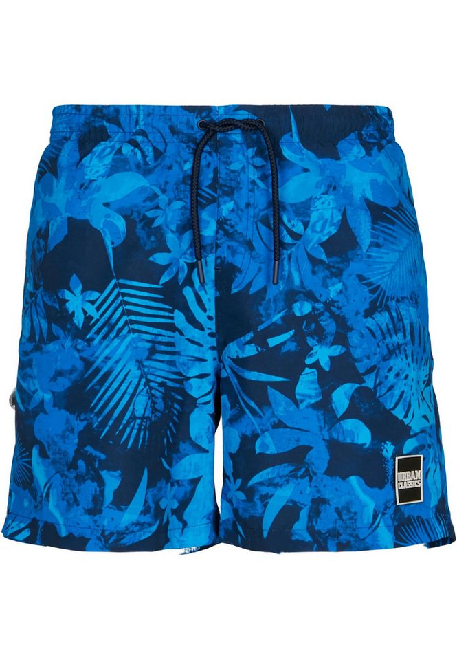 URBAN CLASSICS Badeshorts Urban Classics Herren Pattern Swim Shorts von URBAN CLASSICS
