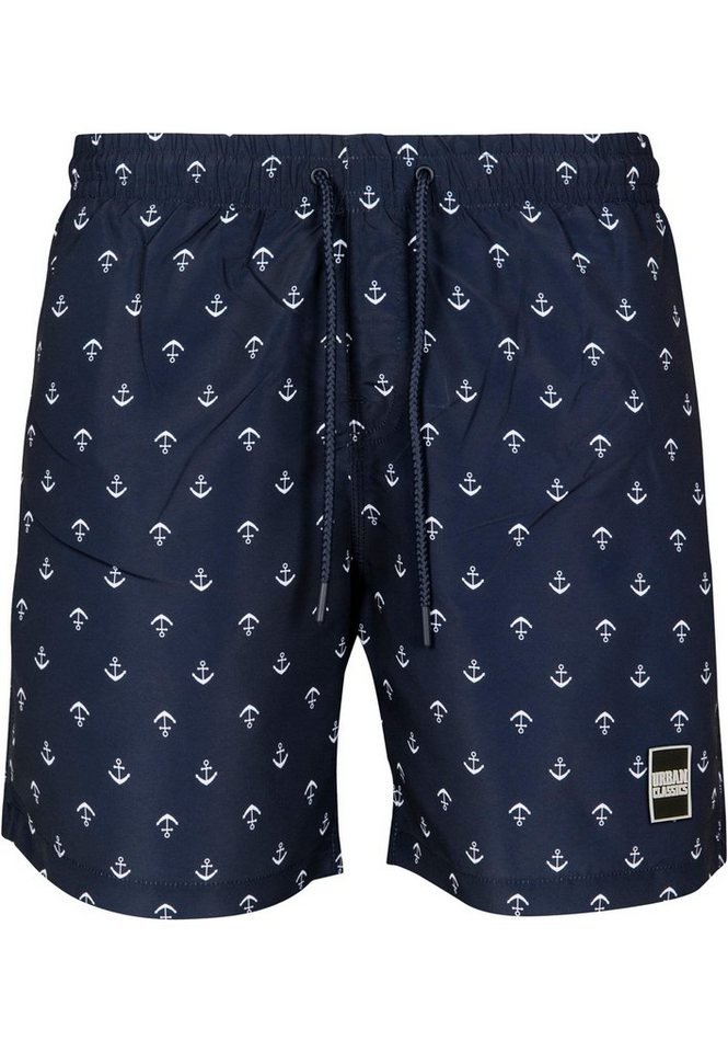URBAN CLASSICS Badeshorts Urban Classics Herren Pattern Swim Shorts von URBAN CLASSICS