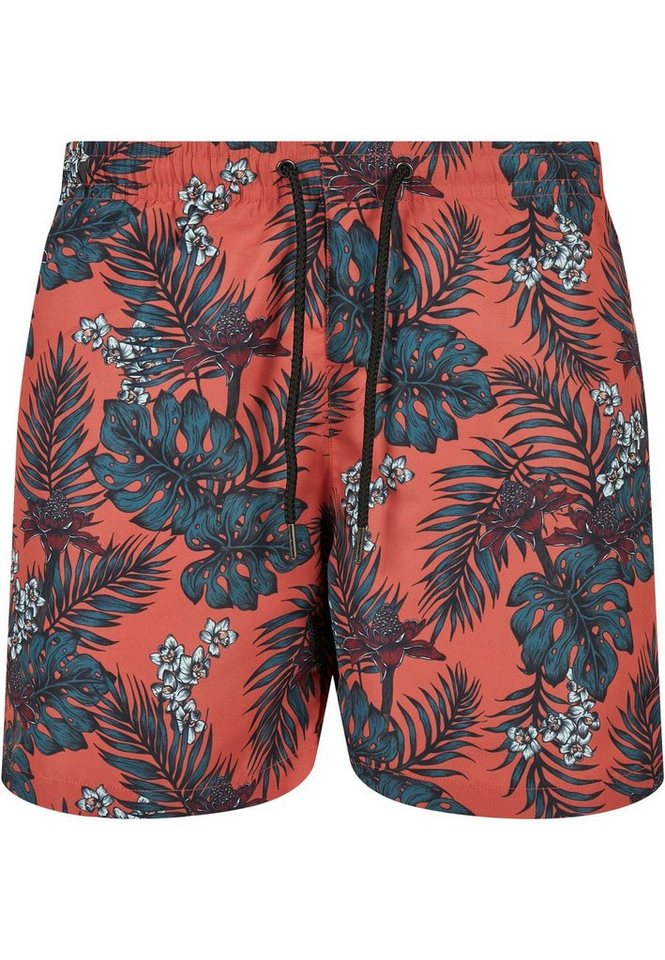 URBAN CLASSICS Badeshorts Urban Classics Herren Pattern Swim Shorts von URBAN CLASSICS