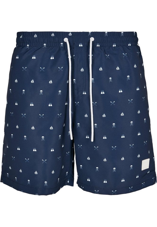 URBAN CLASSICS Badeshorts Urban Classics Herren Pattern Swim Shorts von URBAN CLASSICS