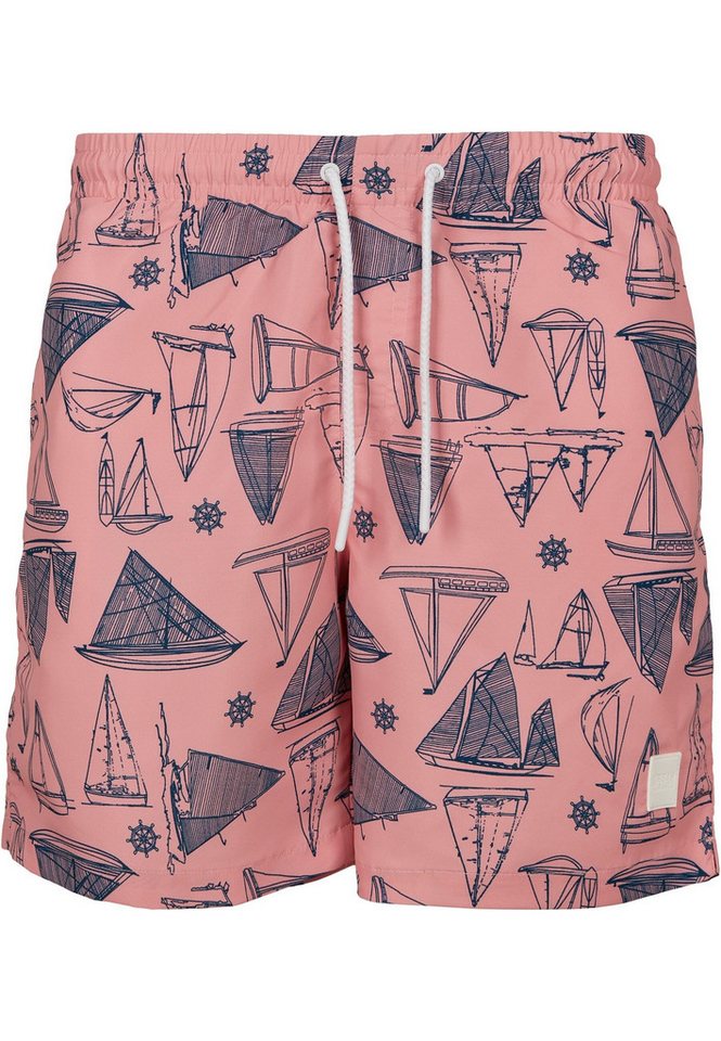 URBAN CLASSICS Badeshorts Urban Classics Herren Pattern Swim Shorts von URBAN CLASSICS