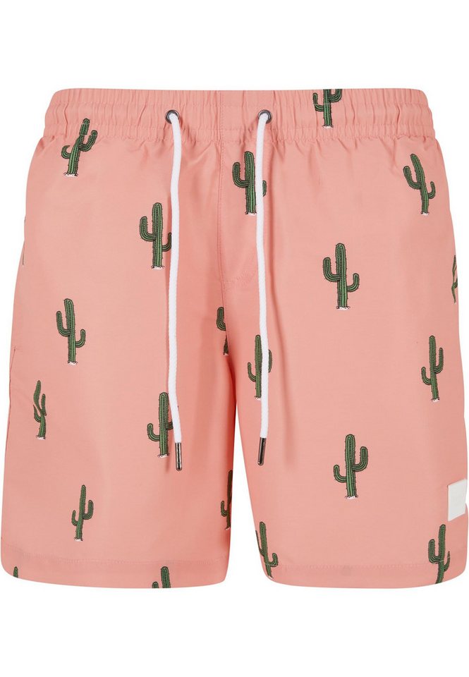 URBAN CLASSICS Badeshorts Urban Classics Herren Pattern Swim Shorts von URBAN CLASSICS