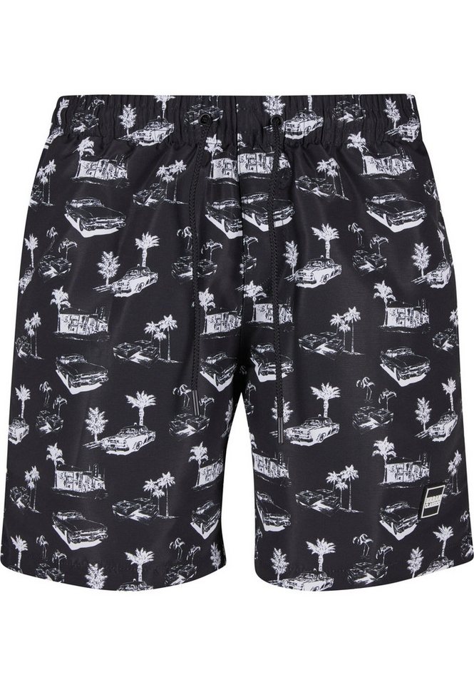 URBAN CLASSICS Badeshorts Urban Classics Herren Pattern Swim Shorts URBAN CLASSICS Badeshorts Urban Classics Herren Pattern Swim Shorts von URBAN CLASSICS
