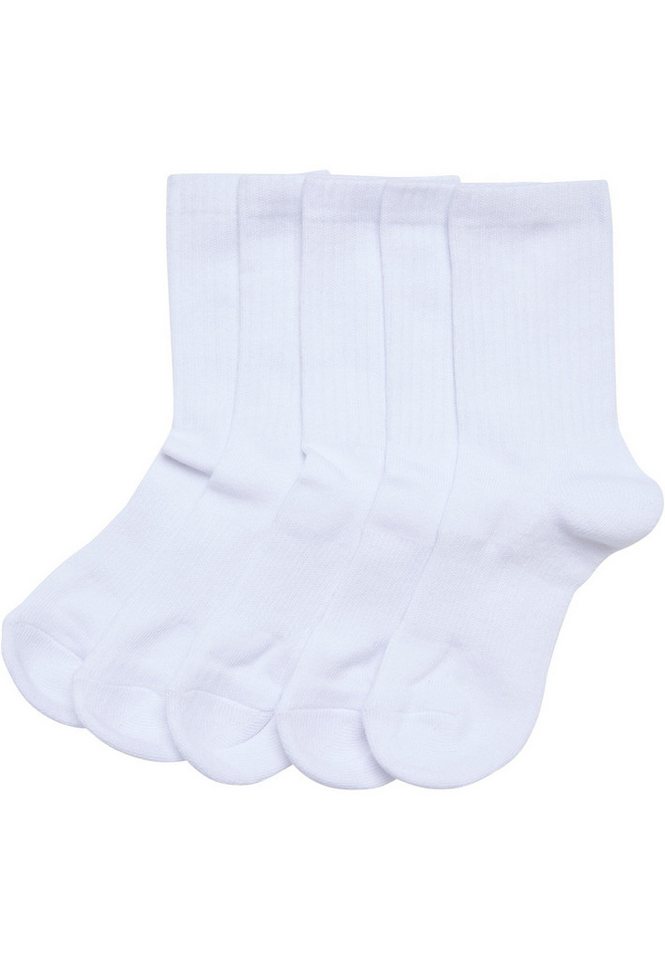URBAN CLASSICS Basicsocken Urban Classics Unisex Sport Socks Kids 5-Pack (1-Paar) von URBAN CLASSICS