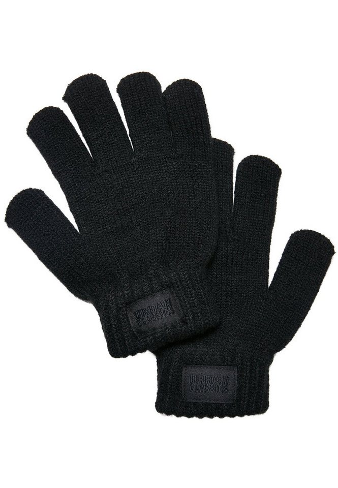 URBAN CLASSICS Baumwollhandschuhe Urban Classics Unisex Knit Gloves Kids von URBAN CLASSICS