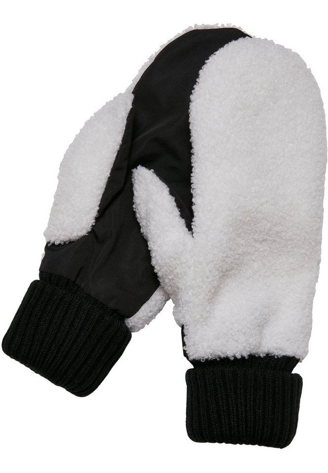 URBAN CLASSICS Baumwollhandschuhe Urban Classics Unisex Basic Sherpa Gloves von URBAN CLASSICS