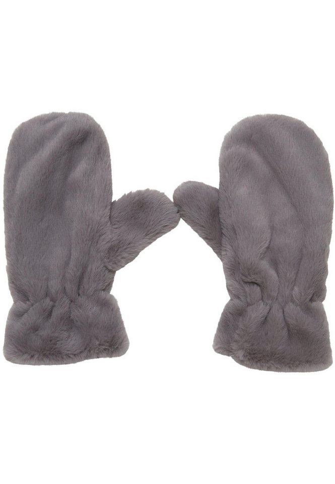 URBAN CLASSICS Baumwollhandschuhe Urban Classics Unisex Teddy Mitten von URBAN CLASSICS