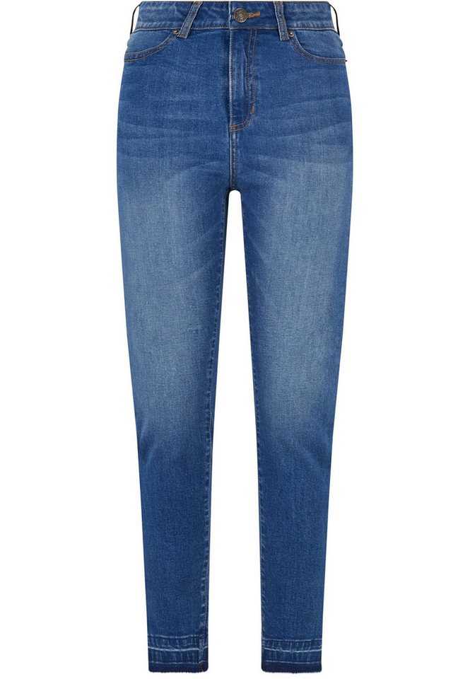 URBAN CLASSICS Bequeme Jeans Urban Classics Damen Skinny Fit Jeans von URBAN CLASSICS