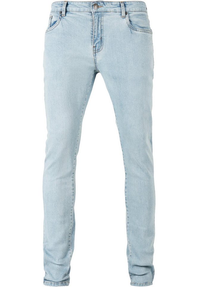 URBAN CLASSICS Bequeme Jeans Urban Classics Herren Slim Fit Zip Jeans (1-tlg) von URBAN CLASSICS