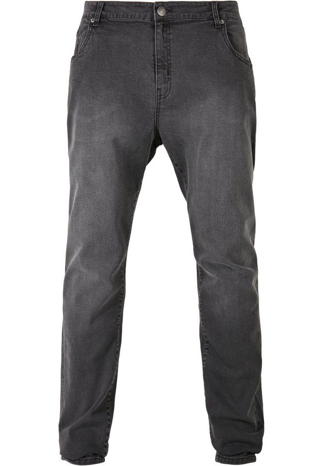 URBAN CLASSICS Bequeme Jeans Urban Classics Herren Slim Fit Zip Jeans (1-tlg) von URBAN CLASSICS