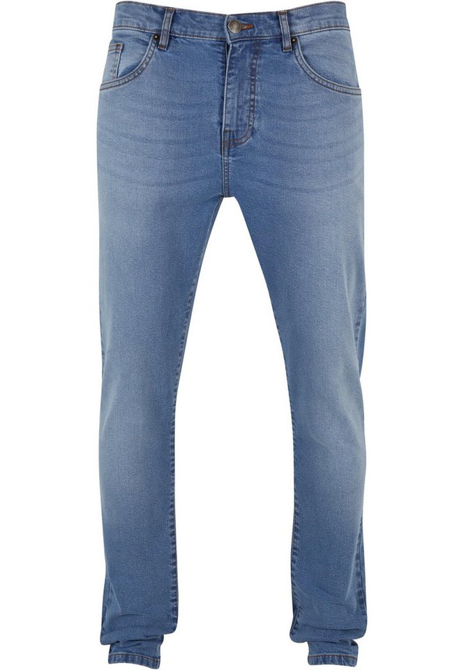 URBAN CLASSICS Bequeme Jeans Urban Classics Herren Slim Tapered Jeans von URBAN CLASSICS