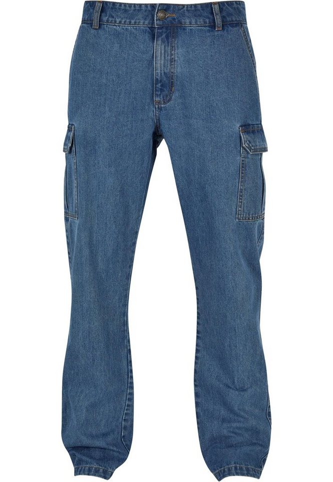 URBAN CLASSICS Bequeme Jeans Urban Classics Herren Straight Leg Cargo Jeans URBAN CLASSICS Bequeme Jeans Urban Classics Herren Straight Leg Cargo Jeans von URBAN CLASSICS