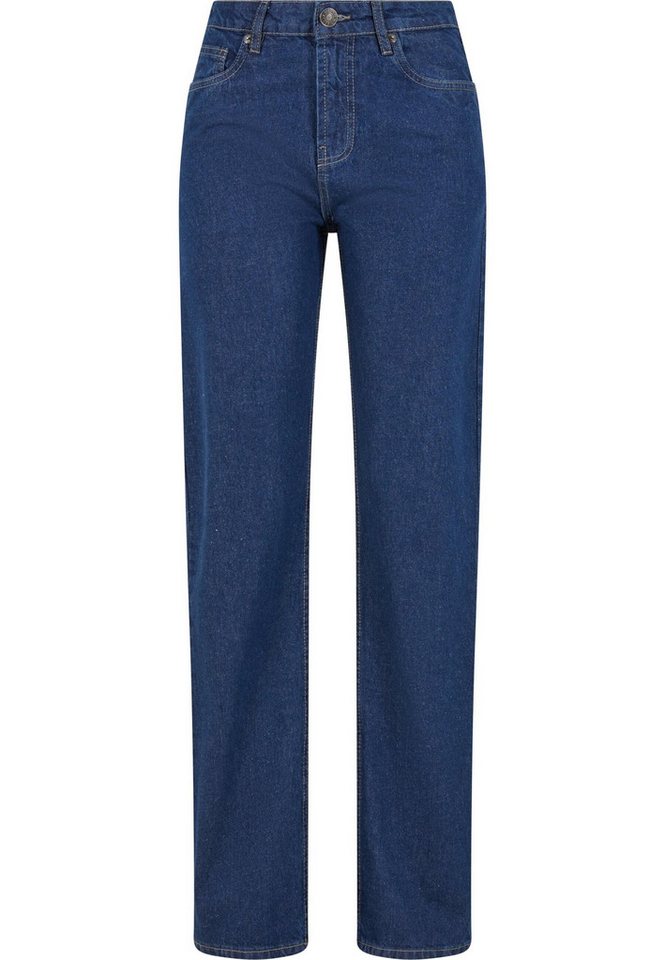 URBAN CLASSICS Bequeme Jeans Urban Classics Ladies Straight Fit Denim URBAN CLASSICS Bequeme Jeans Urban Classics Ladies Straight Fit Denim von URBAN CLASSICS