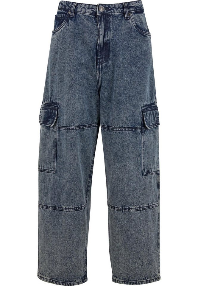 URBAN CLASSICS Bequeme Jeans Urban Classics Tapered Heavy Ounce Baggy Cargo Jeans von URBAN CLASSICS