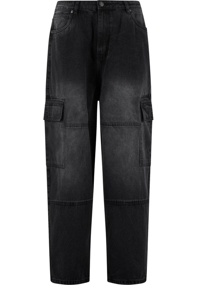 URBAN CLASSICS Bequeme Jeans Urban Classics Tapered Heavy Ounce Baggy Cargo Jeans von URBAN CLASSICS