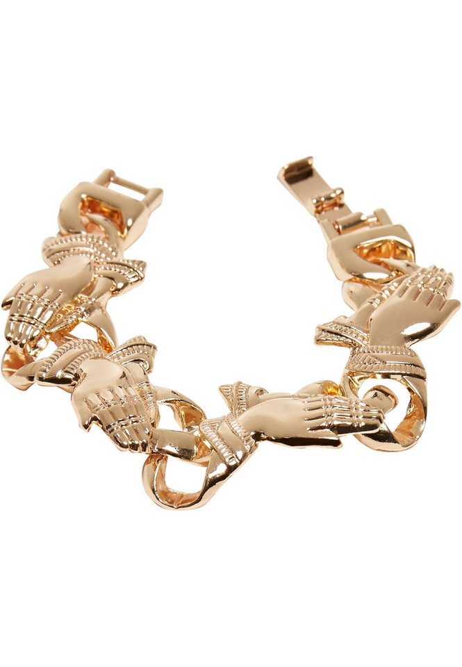 URBAN CLASSICS Bettelarmband Urban Classics Unisex Pray Hands Bracelet URBAN CLASSICS Bettelarmband Urban Classics Unisex Pray Hands Bracelet von URBAN CLASSICS