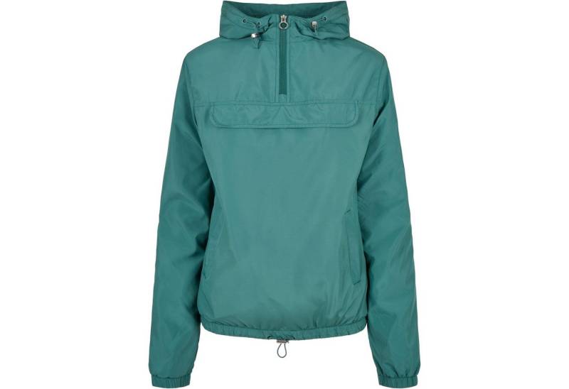 URBAN CLASSICS Bomberjacke Urban Classics Damen Ladies Basic Pull Over Jacket von URBAN CLASSICS