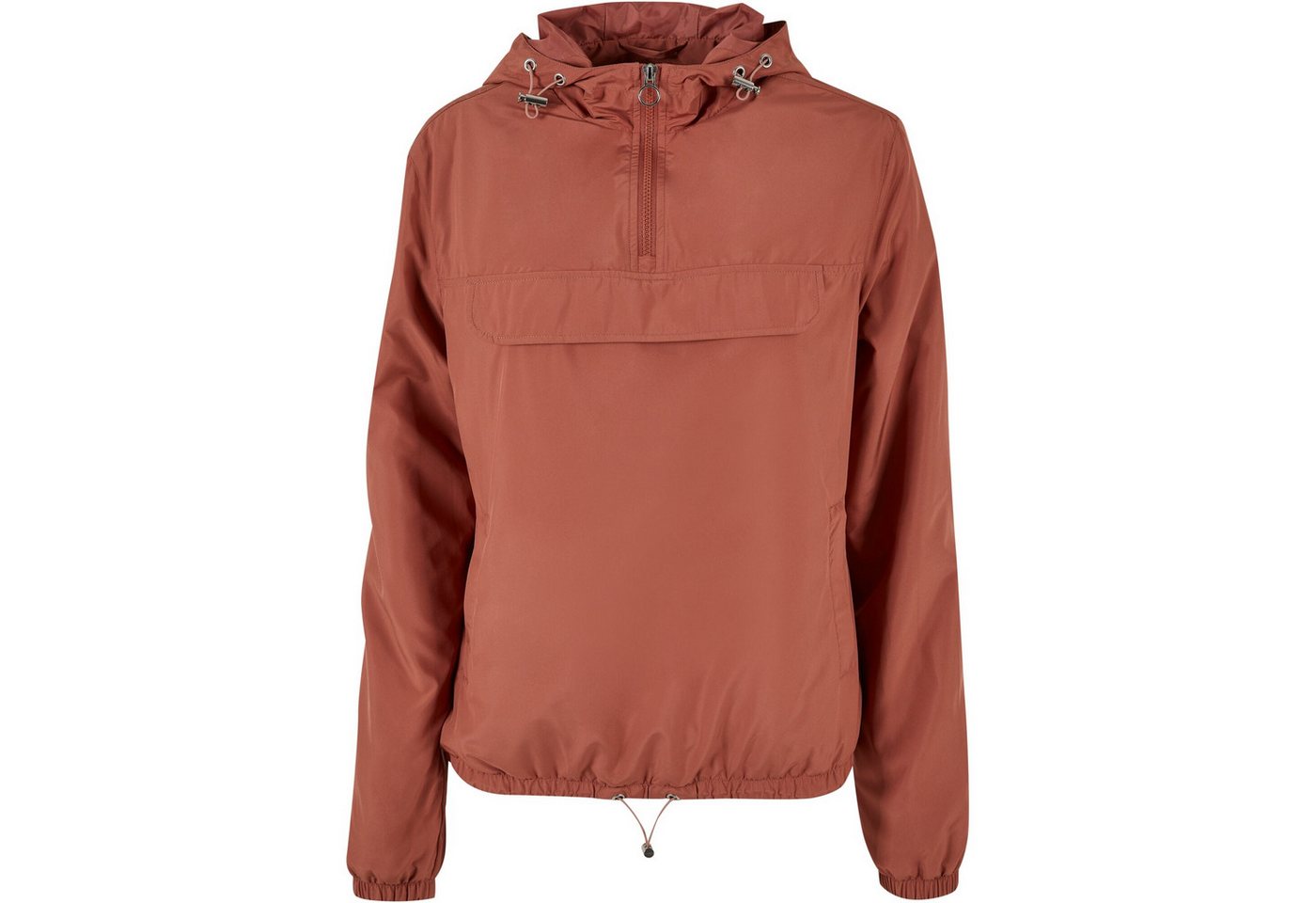 URBAN CLASSICS Bomberjacke Urban Classics Damen Ladies Basic Pull Over Jacket von URBAN CLASSICS