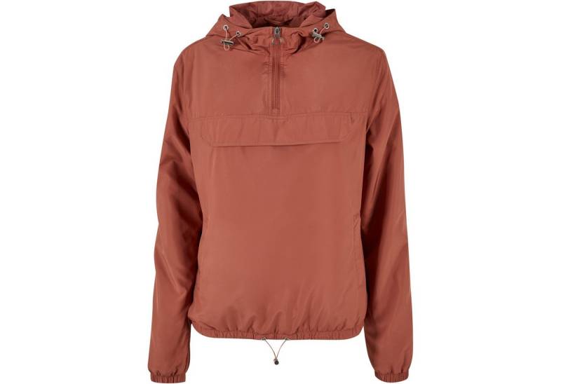 URBAN CLASSICS Bomberjacke Urban Classics Damen Ladies Basic Pull Over Jacket von URBAN CLASSICS