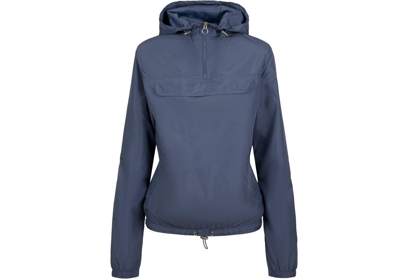 URBAN CLASSICS Bomberjacke Urban Classics Damen Ladies Basic Pull Over Jacket von URBAN CLASSICS