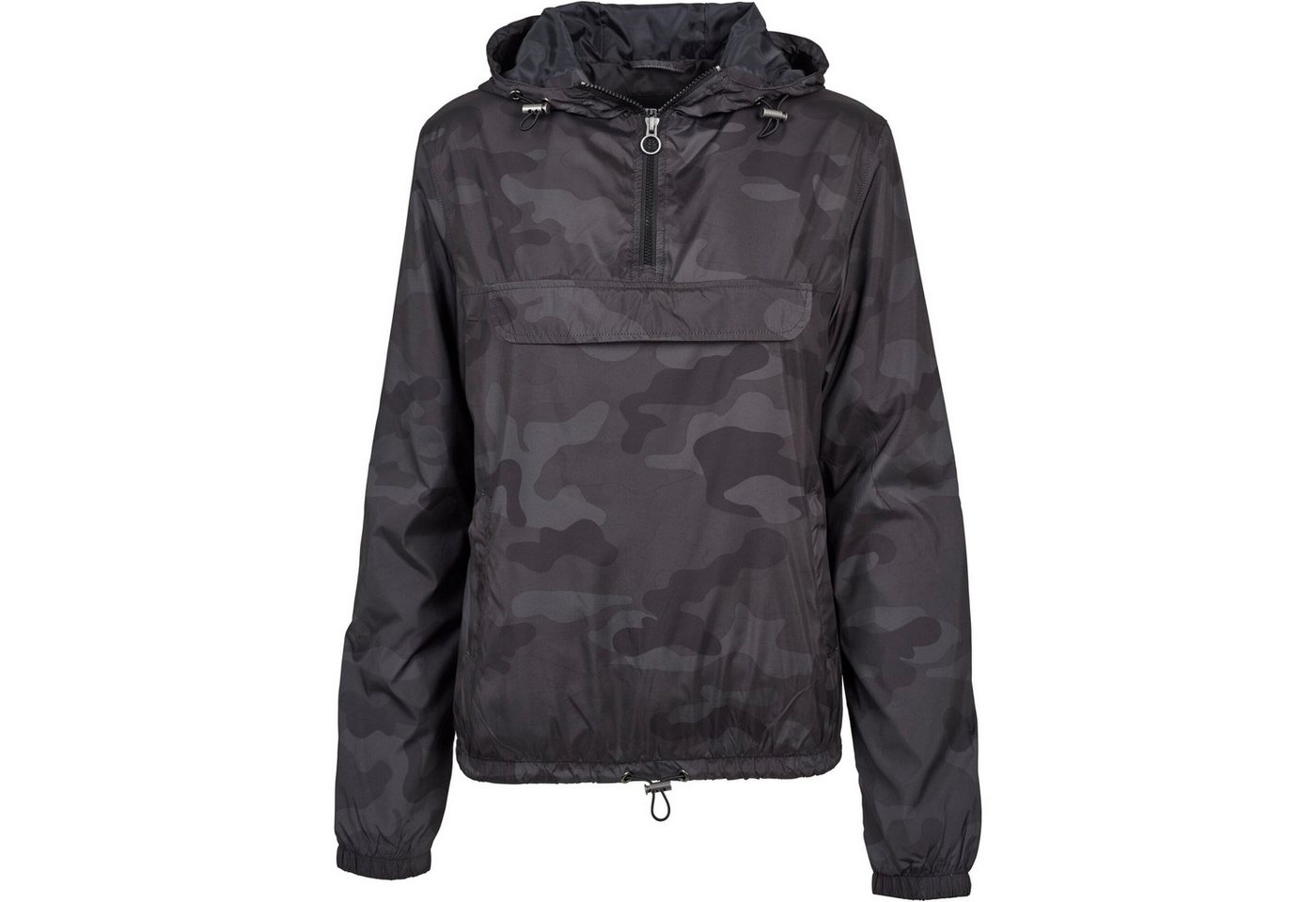 URBAN CLASSICS Bomberjacke Urban Classics Damen Ladies Camo Pull Over Jacket von URBAN CLASSICS