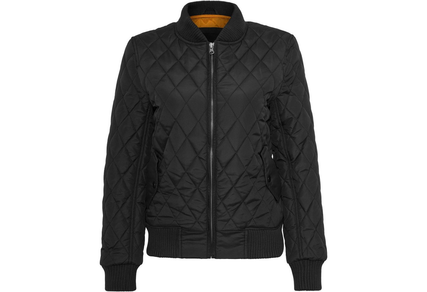 URBAN CLASSICS Bomberjacke Urban Classics Damen Ladies Diamond Quilt Nylon Jacket von URBAN CLASSICS