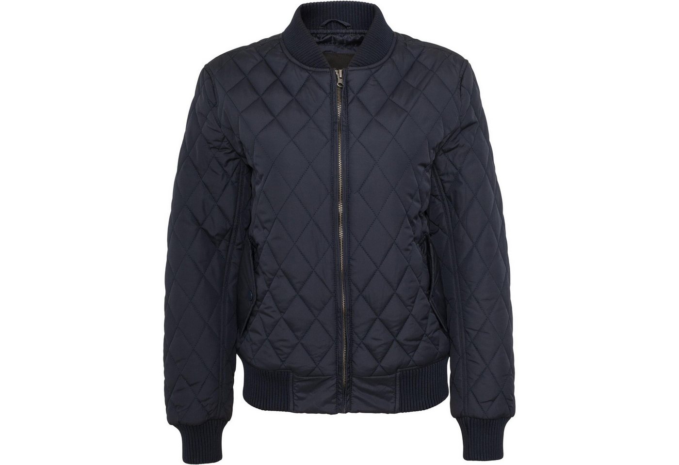 URBAN CLASSICS Bomberjacke Urban Classics Damen Ladies Diamond Quilt Nylon Jacket von URBAN CLASSICS