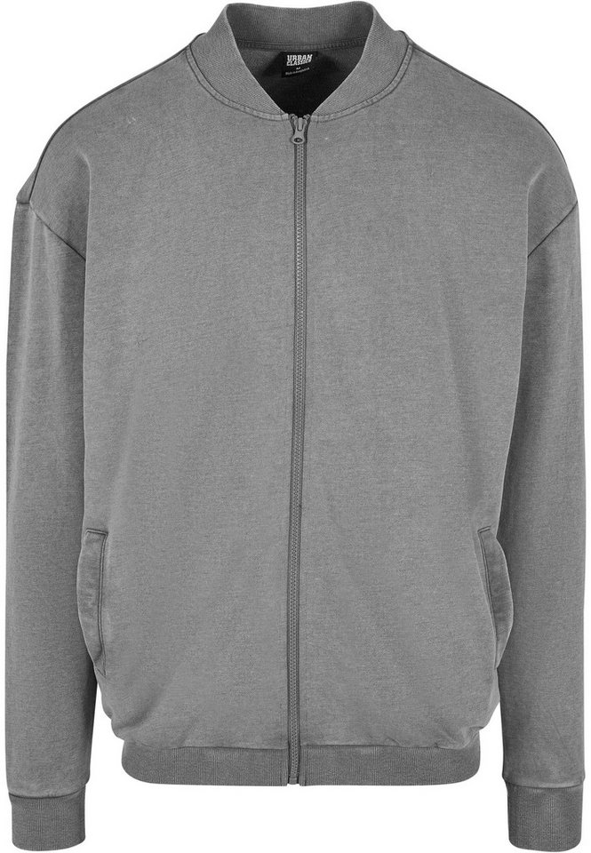 URBAN CLASSICS Bomberjacke Urban Classics Herren Washed Sweat Bomber (1-St) von URBAN CLASSICS