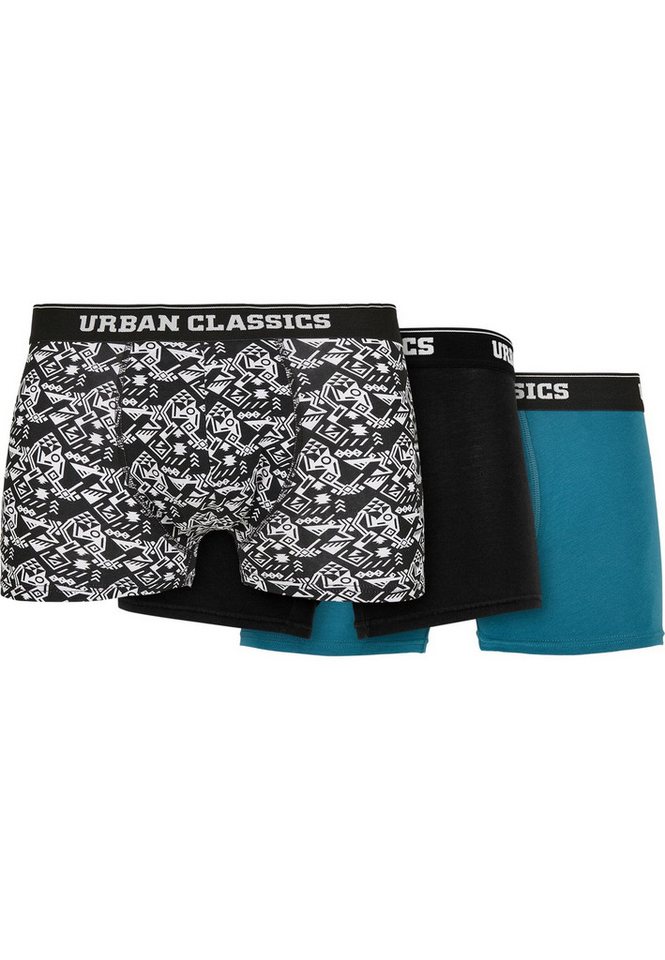 URBAN CLASSICS Boxershorts Urban Classics Herren Organic Boxer Shorts 3-Pack (1-St) von URBAN CLASSICS