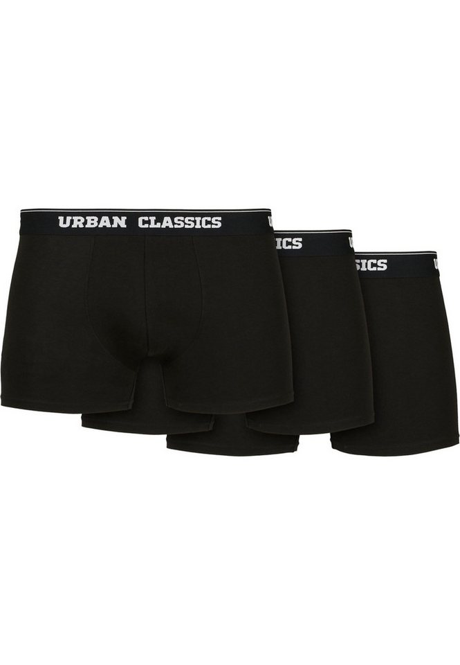 URBAN CLASSICS Boxershorts Urban Classics Herren Organic Boxer Shorts 3-Pack (1-St) von URBAN CLASSICS