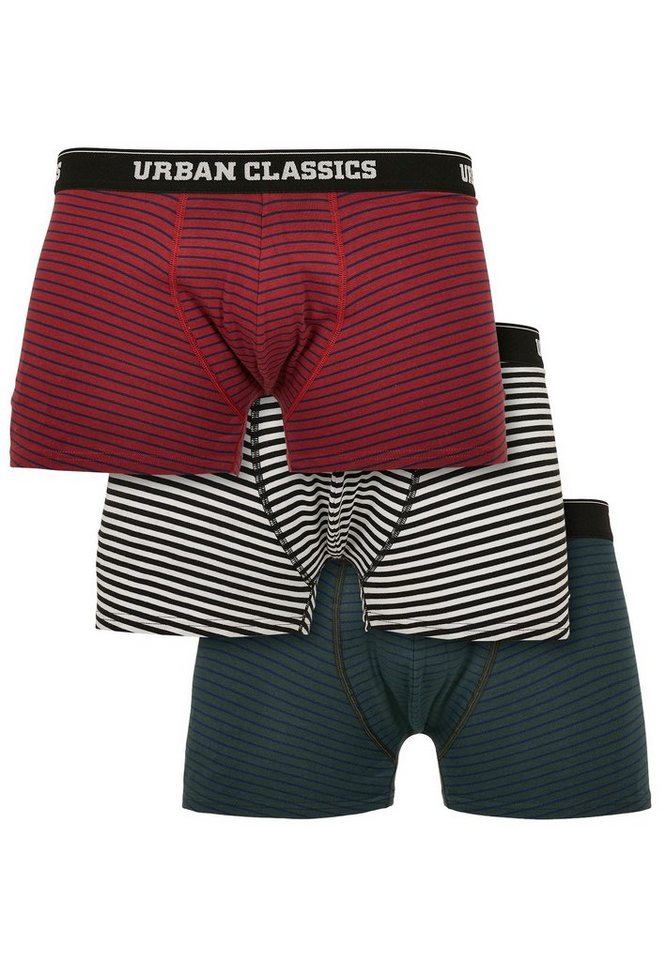 URBAN CLASSICS Boxershorts Männer Boxer Shorts 3-Pack (1-St) von URBAN CLASSICS
