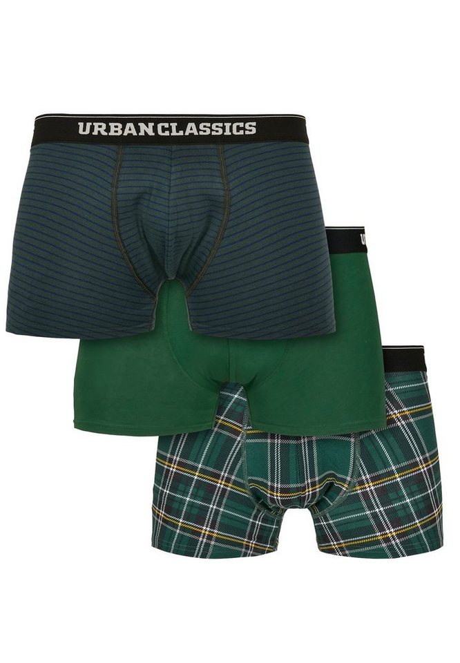 URBAN CLASSICS Boxershorts Männer Boxer Shorts 3-Pack (1-St) von URBAN CLASSICS