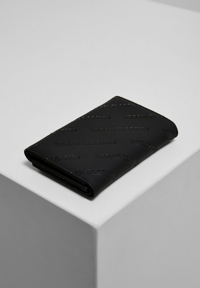 URBAN CLASSICS Brieftasche Synthetic Leather Allover Logo Wallet von URBAN CLASSICS