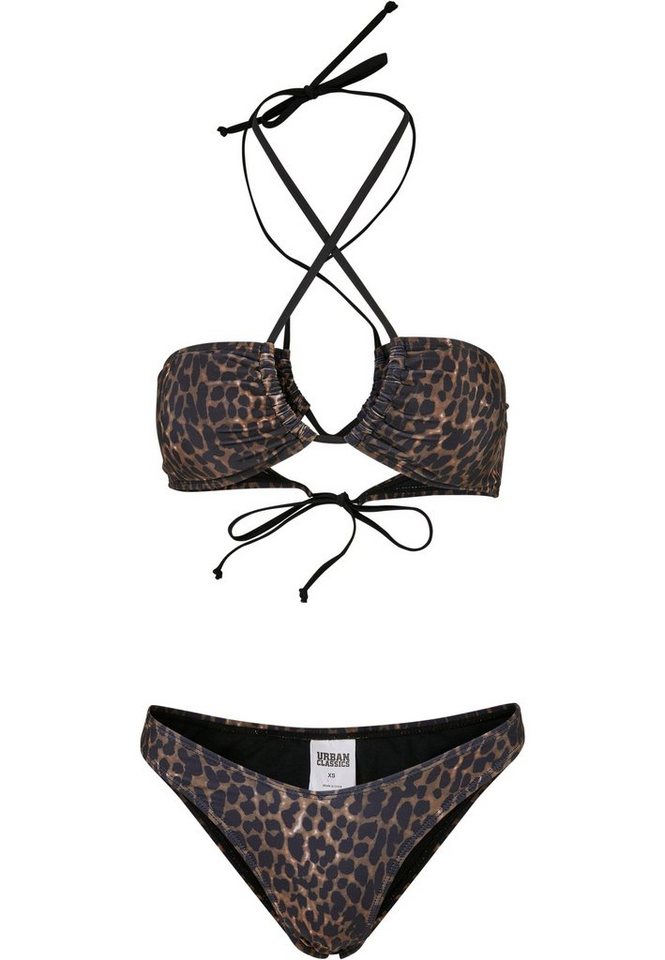 URBAN CLASSICS Bügel-Bikini Urban Classics Damen Ladies AOP Hot V Bikini URBAN CLASSICS Bügel-Bikini Urban Classics Damen Ladies AOP Hot V Bikini von URBAN CLASSICS