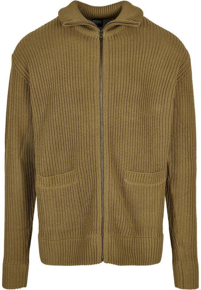 URBAN CLASSICS Cardigan Urban Classics Herren Zip Cardigan (1-tlg) von URBAN CLASSICS