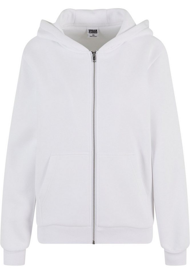 URBAN CLASSICS Cardigan Urban Classics Ladies Fluffy Zip Cardigan (1-tlg) von URBAN CLASSICS
