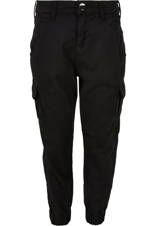 URBAN CLASSICS Cargohose Urban Classics Damen Girls High Waist Cargo Pants (1-tlg) von URBAN CLASSICS