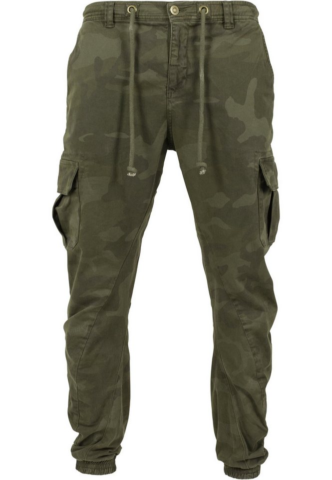 URBAN CLASSICS Cargohose Urban Classics Herren Camo Cargo Jogging Pants (1-tlg) von URBAN CLASSICS