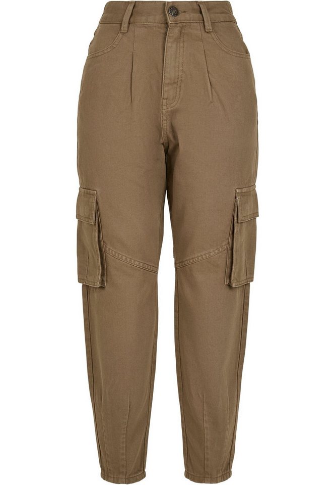 URBAN CLASSICS Cargohose Urban Classics Damen Ladies Ballon Fit Cargo Twill Pants (1-tlg) von URBAN CLASSICS