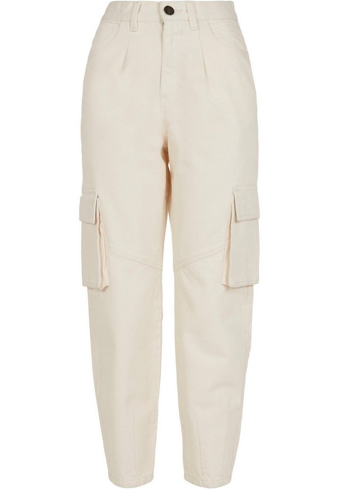 URBAN CLASSICS Cargohose Urban Classics Damen Ladies Ballon Fit Cargo Twill Pants (1-tlg) von URBAN CLASSICS