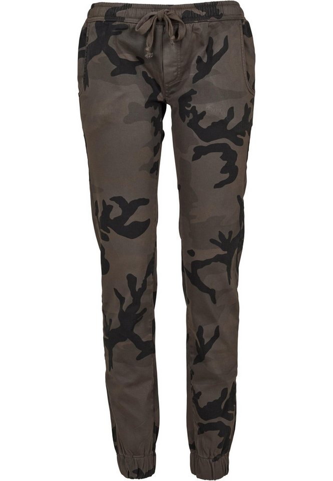 URBAN CLASSICS Cargohose Urban Classics Damen Ladies Camo Jogging Pants (1-tlg) von URBAN CLASSICS