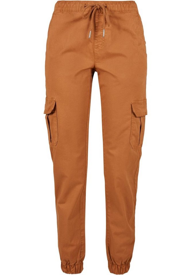 URBAN CLASSICS Cargohose Urban Classics Damen Ladies High Waist Cargo Jogging Pants (1-tlg) von URBAN CLASSICS