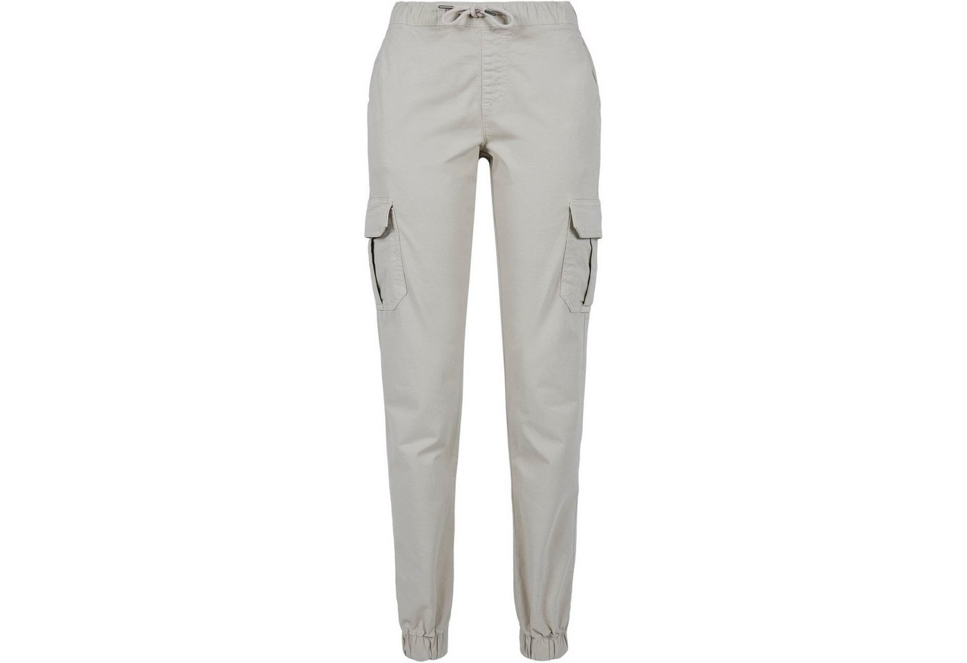 URBAN CLASSICS Cargohose Urban Classics Damen Ladies High Waist Cargo Jogging Pants von URBAN CLASSICS