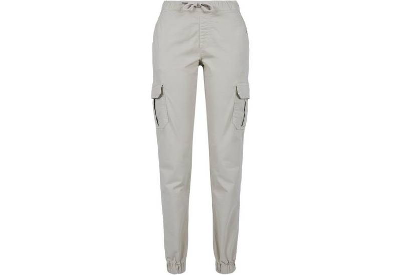 URBAN CLASSICS Cargohose Urban Classics Damen Ladies High Waist Cargo Jogging Pants von URBAN CLASSICS